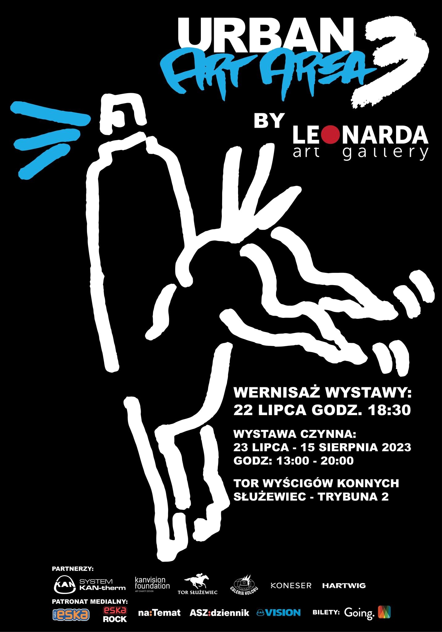 Plakat wystawy Urban Art Area 3