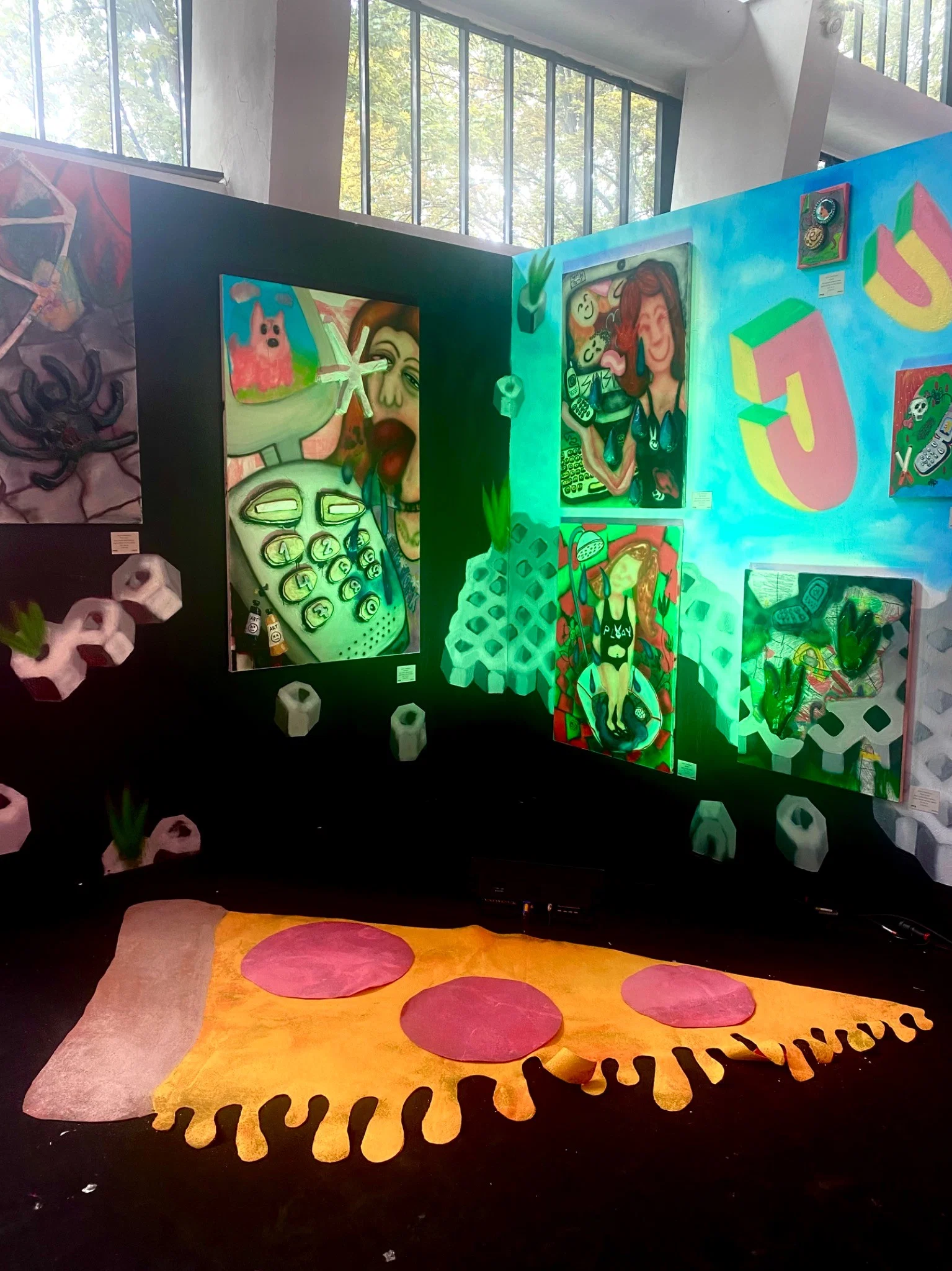 Urban Art Area 3 — fragment ekspozycji