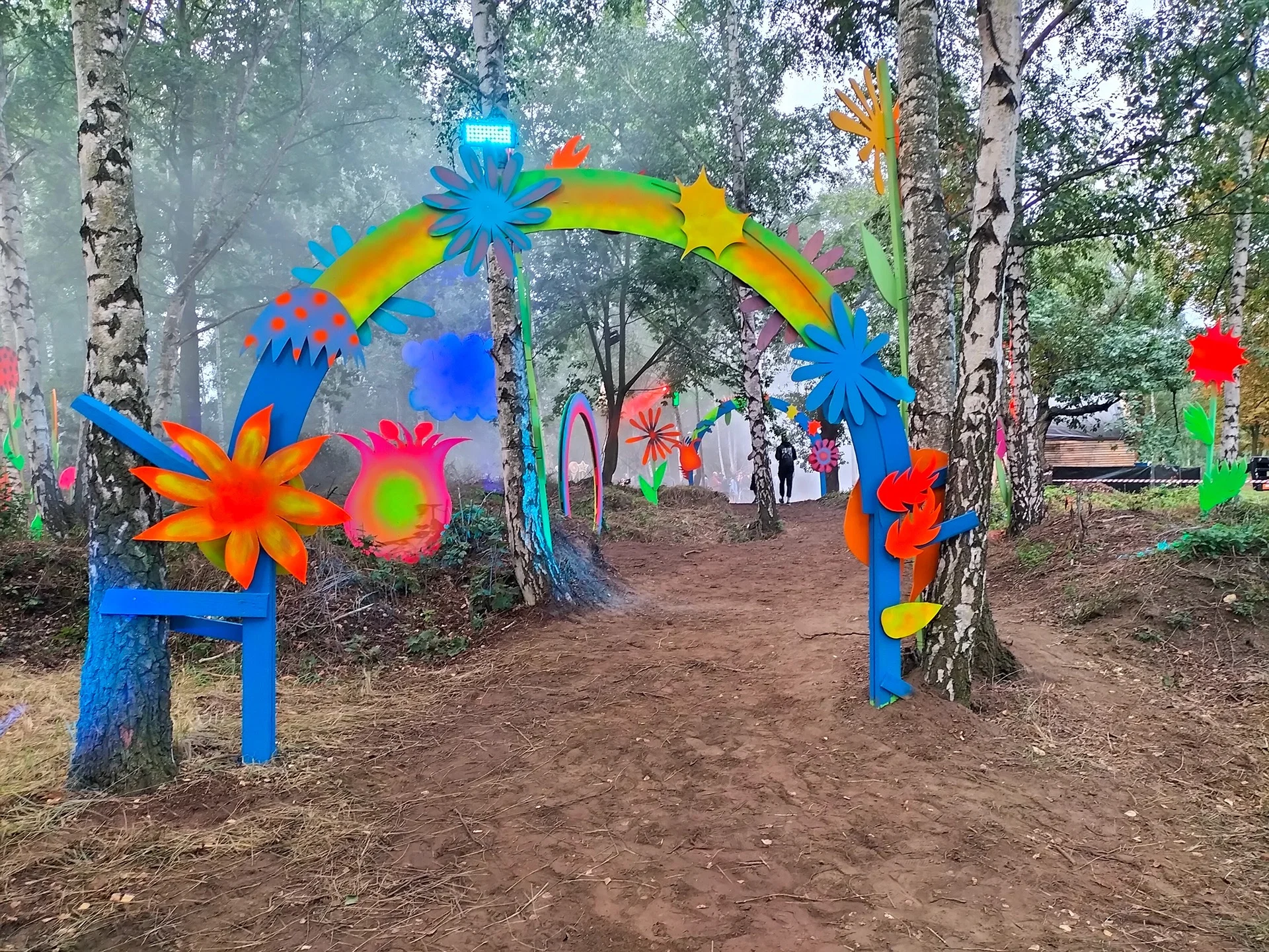 Scenografia na Festiwal Wisłoujście — widok dzienny, Gdańsk, 2021